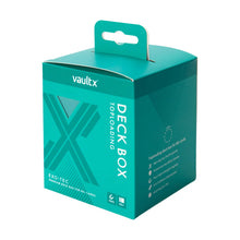 Vault X: Exo-Tec Toploading 80+ Deck Box Teal