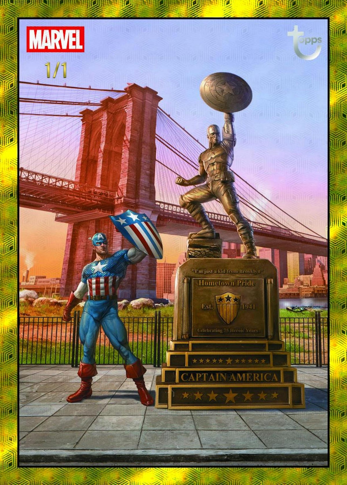 2026 Topps Marvel Brooklyn Collection Captain America Hobby Box