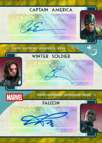 2026 Topps Marvel Brooklyn Collection Captain America Hobby Box