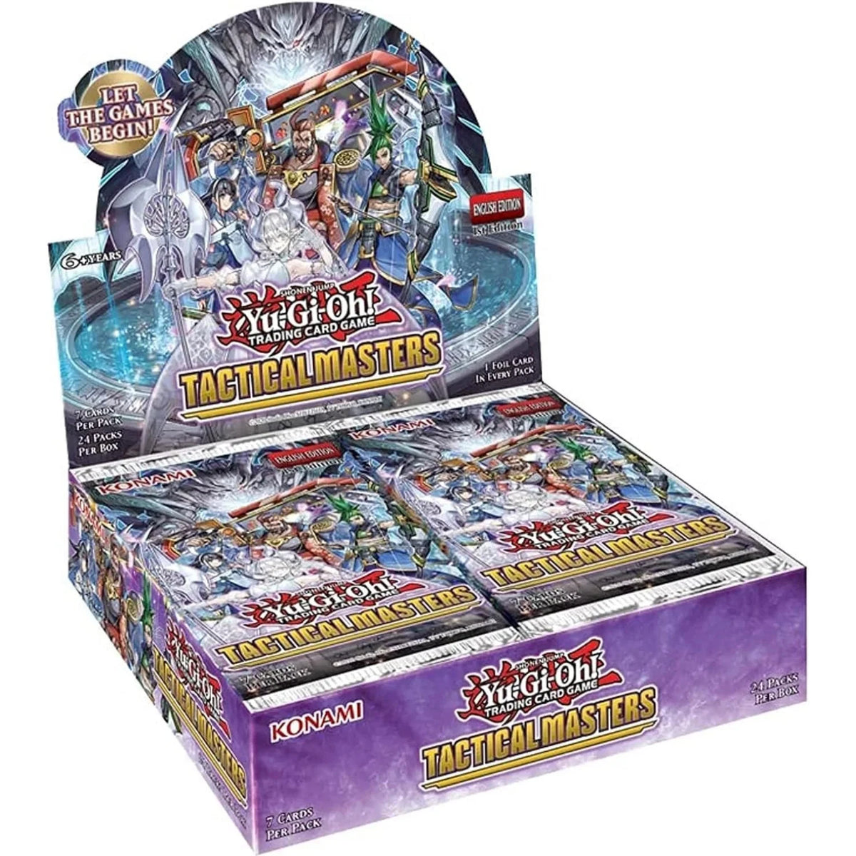 Yu-Gi-Oh! 1st Edition Tactical Masters Booster Box