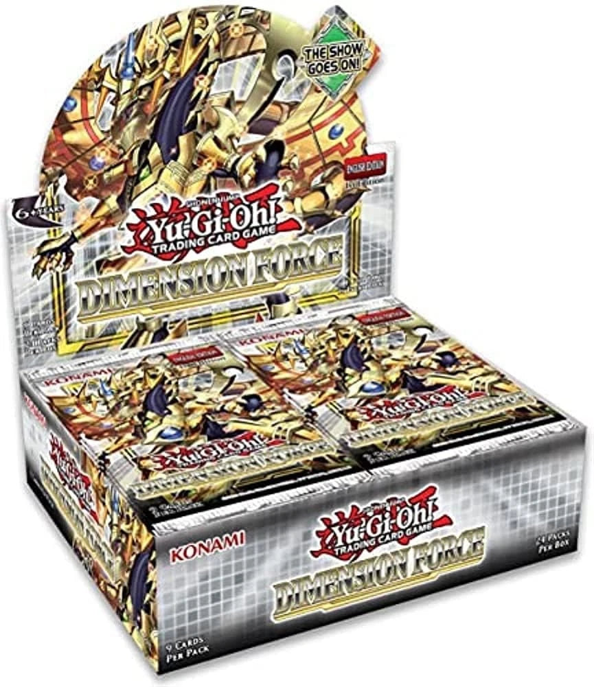 Yu-Gi-Oh! 1st Edition Dimension Force Booster Box
