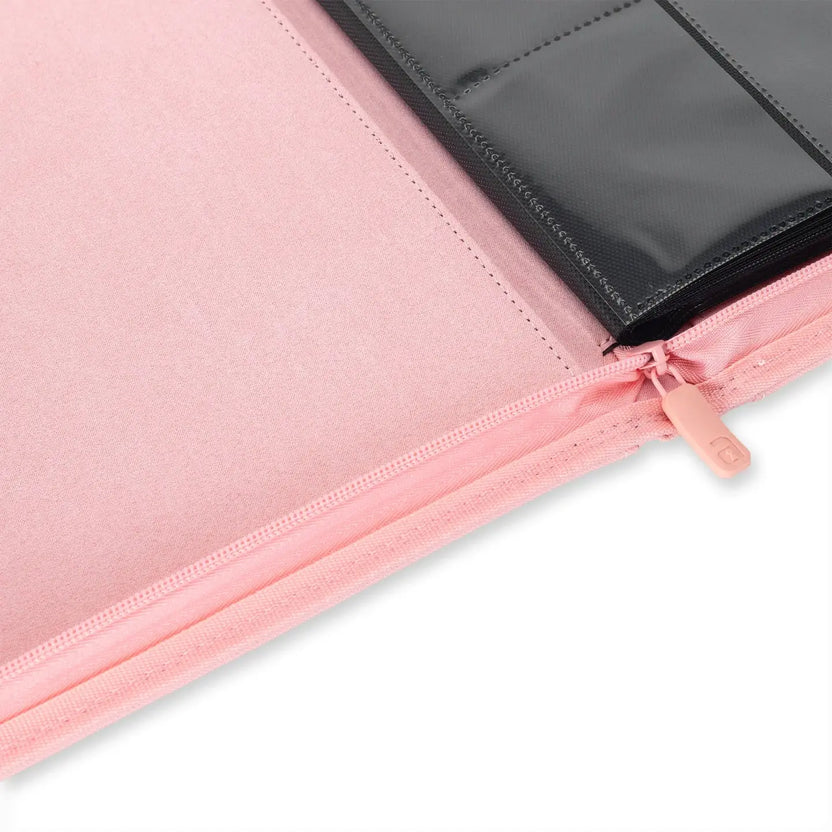 Vault X: Exo-Tec 9-Pocket - Drops Zip Binder Pink